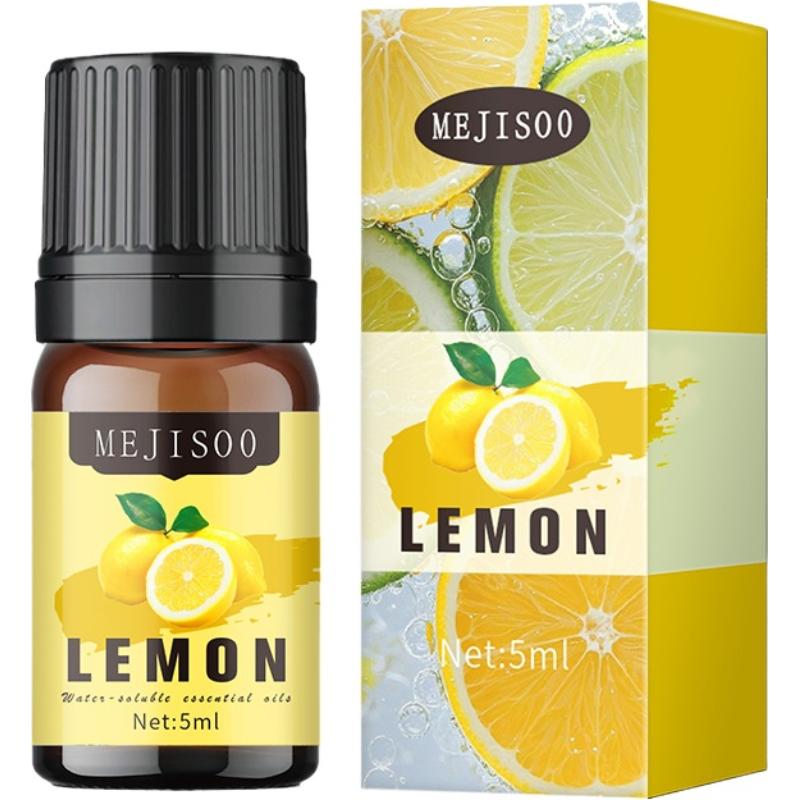 Alcohol-free, water-soluble aromatherapy essential oil, long-lasting fragrance, 5ml.